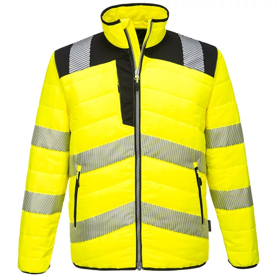 PW371YBR4XL PW3 Warnschutz-Steppjacke