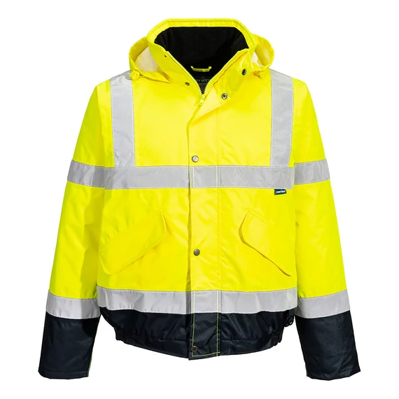 S266YNR5XL Warnschutz Kontrast Winter Pilotjacke