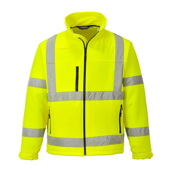 Klassische Hi-Vis Softshell-Jacke (3L)