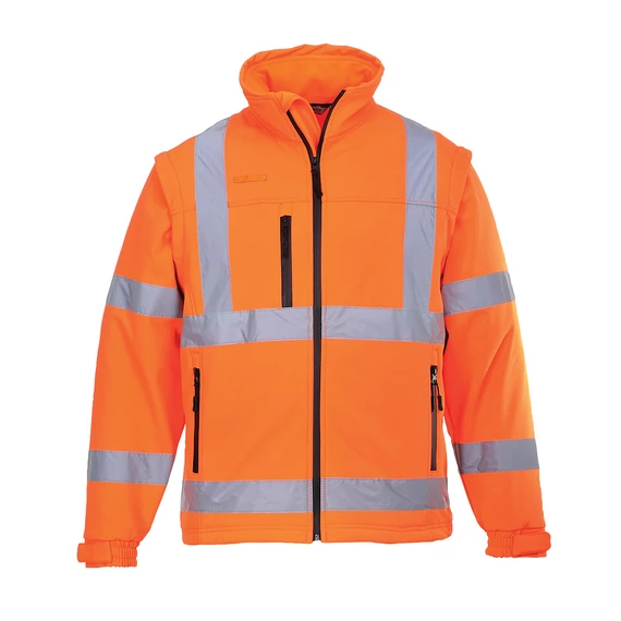 Klassische Hi-Vis Softshell-Jacke (3L)