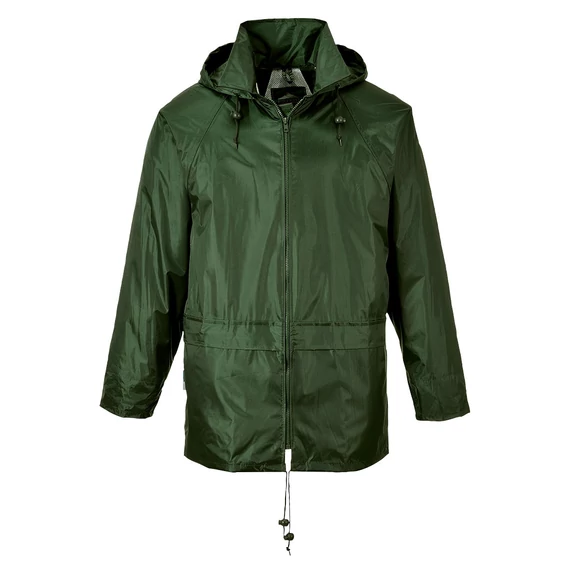 Klassische Regenjacke
