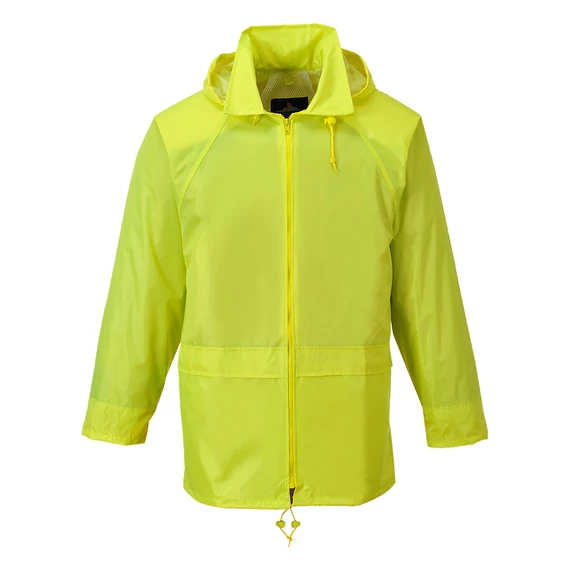 Klassische Regenjacke