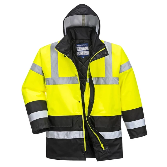 S466YBRXS Warnschutz Kontrast Winter Verkehrsjacke