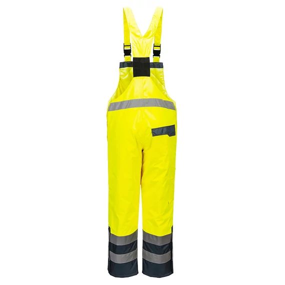 S489YER4XL Warnschutz Kontrast Winter Latzhose