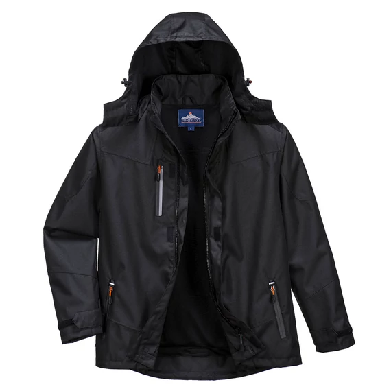 Klassische Regenjacke