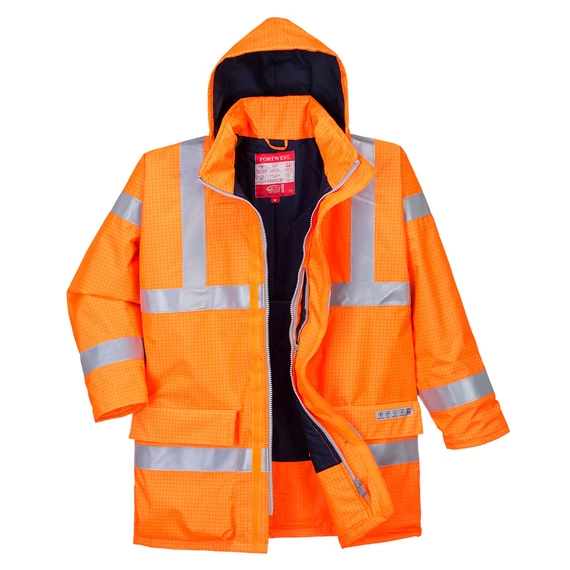 Bizflame Rain Warnschutz Multinorm Jacke antistatisch