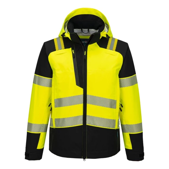 T166YBR4XL Portwest PW3 Hi-Vis Regenjacke (3L)