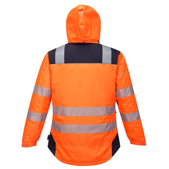 T400ONR4XL PW3 Warnschutz-Regenjacke