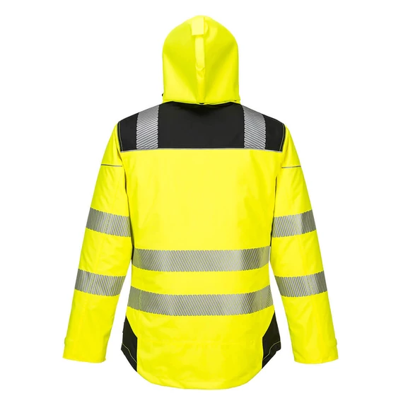 T400YBR5XL PW3 Warnschutz-Regenjacke