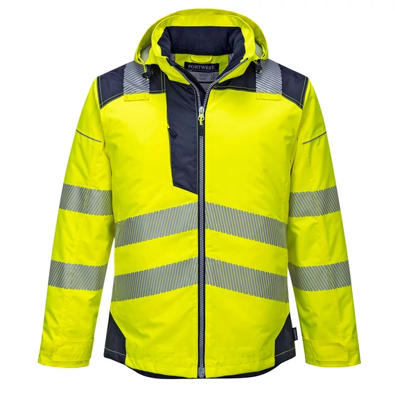 T400YNR4XL PW3 Warnschutz-Regenjacke
