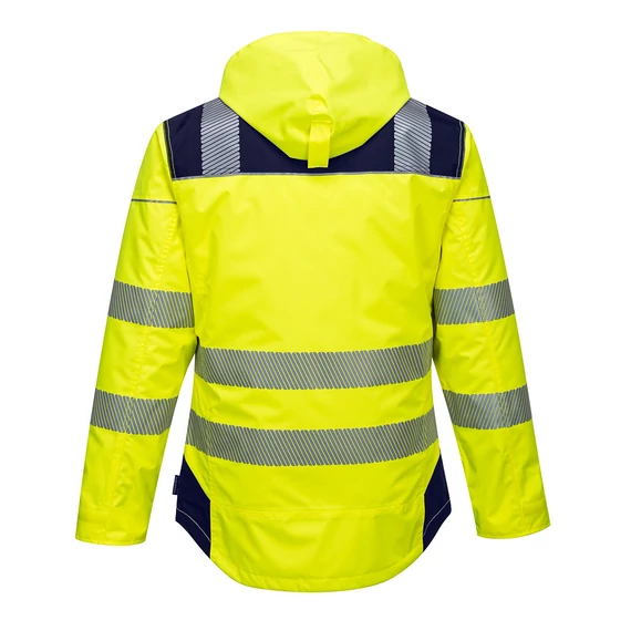 T400YNR4XL PW3 Warnschutz-Regenjacke