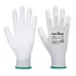 AB199GRRL Antistatischer Handschuh mit 13er Strickstärke, glatter PU-Handflächenbeschichtung, atmungsaktivem n