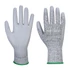 AB620G7RL Schutzhandschuh mit 13er-Strickstärke, glatter PU-Beschichtung, Schnittschutz für geringes Risiko, a