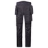 DX423BKR28 Hose mit verstärktem Gewebe, verstärkten Seitentaschen, erhöhter Rückenpartie, Slim-Fit-Schnitt aus