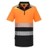 DX435OBR4XL Portwest DX4 Hi-Vis Class 1 Poloshirt mit Reißverschluss