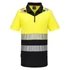 DX435YBR4XL Portwest DX4 Hi-Vis Class 1 Poloshirt mit Reißverschluss