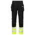 DX457YBR28 DX4 Warnschutz Bundhose Klasse 1 mit abnehmbaren Holstertaschen