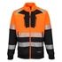 DX490OBR4XL Portwest DX4 Hi-Vis Class 1 Funnel-Neck Zip-Pullover