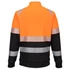 DX490OBR4XL Portwest DX4 Hi-Vis Class 1 Funnel-Neck Zip-Pullover