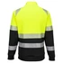 DX490YBR4XL Portwest DX4 Hi-Vis Class 1 Funnel-Neck Zip-Pullover