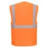ES376ORR4XL Portwest ES1 Essential Hi-Vis Mesh cipzáras vezetői mellény