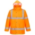 ES460ORR4XL Wasserdichte Hi-Vis Jacke mit verschweißten Nähten und extrem wasserabweisender, PFAS-freier Texpel