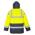 ES466YNR4XL Wasserdichte Hi-Vis Jacke mit verschweißten Nähten und extrem wasserabweisender, PFAS-freier Texpel
