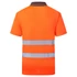ES477ORR4XL Portwest ES1 Essential Hi-Vis galléros póló