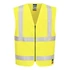 FR615YERL/XL Bizflame Hi-Vis FR Weste mit Reißverschluss