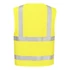 FR615YERL/XL Bizflame Hi-Vis FR Weste mit Reißverschluss