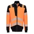 FR756OBRL Portwest PW3 Modaflame Knit Hi-Vis lángálló cipzáras pulóver