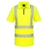 KX302YER4XL Portwest KX3 Sport Hi-Vis Zip-Poloshirt