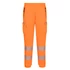KX348ORR4XL Eine Hi-Vis Hose aus Strickgewebe mit gebürsteter Rückseite, mit Kordelzug verstellbarem Bund, mit g