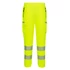 KX348YER4XL Eine Hi-Vis Hose aus Strickgewebe mit gebürsteter Rückseite, mit Kordelzug verstellbarem Bund, mit g