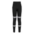 KX381BKR4XL Damen-Leggings aus 4-Wege-Stretchmaterial, mit hitzeversiegelten, segmentierten Reflexstreifen, hohe
