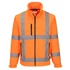R462ORR4XL Diese Hi-Vis-Jacke überzeugt durch ein strapazierfähiges, atmungsaktives, wind- und wasserdichtes Ge
