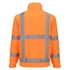 R462ORR4XL Diese Hi-Vis-Jacke überzeugt durch ein strapazierfähiges, atmungsaktives, wind- und wasserdichtes Ge