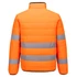 S617OBR4XL Die leichtgewichtige  Hi-Vis Steppjacke verfügt über aufgenähte Reflexstreifen für erhöhte Sichtbark